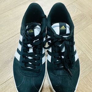 Adidas women’s Black and White Sneakers